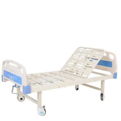 China Easy To Use ABS To Bed Hospital Equipment Disable Master Manual Crank Hospital Bed for sale