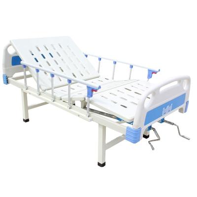 China Manual Easy Operate Produce Hospital Bed Two Or Two Crank Sheets Medical Hospital Bed Function for sale