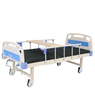 China Hot Selling Home Hospital Bed Medical Equipments 2 Cranks Patient Hospital Bed Manual Hospital Bed for sale