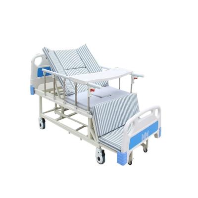 China Folding Hospital Bed China Sellers Cheap Price Fencing Bed 2 Function Medical Nursing Electric Hospital Bed for sale