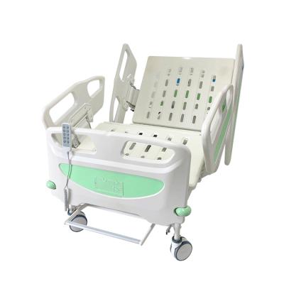 China Adjustable Metal Hospital Furniture Equipment Metal Medical Care Electric Patient Bed for sale