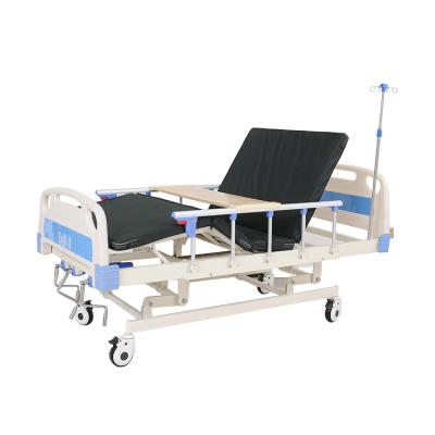 China Manual Easy Operate Economic 3 Medical Clinic Equipment Crank Manual Inpatient Bed From China Manufacturer for sale