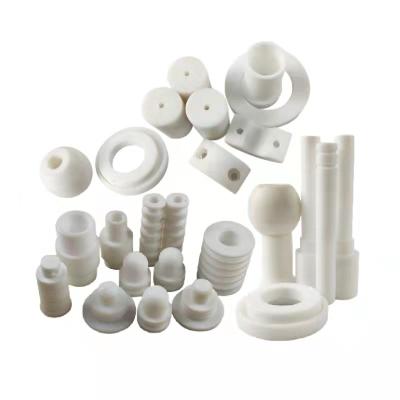 China Custom Spinning Bicycle CNC Insulation PTFE Plastic Spinning CNC ptfe Material Soft White Plastic Machining Parts for sale