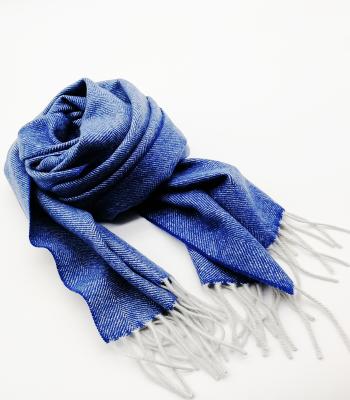 China Cashmere Custom Design Herringbone Casual Scarf Men Thicken Warm Cashmere Woven Ribbon Scarf for sale