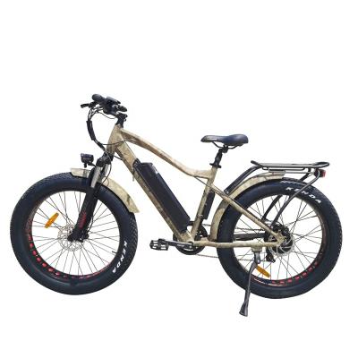 China Aluminum alloy new design electric bicycle for adults 26 inch 1000W motor lithium battery electric mountain bike for sale