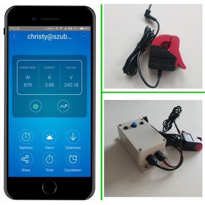 China WIFI Current Transformer Remote Control Smart Electricity Meter for sale