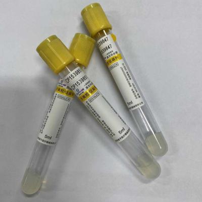 Κίνα 1ml - κίτρινο ΚΑΠ ενεργοποιητών θρόμβων πηκτωμάτων σωλήνων 8ml δείγμα ορών σωλήνων προς πώληση