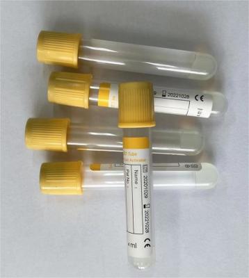 Chine Medical Vacuum Blood Collection Tube 2 - 10ml Gel Tube With Yellow Top à vendre