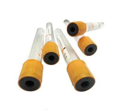 China Laboratory  6ml Gel And Clot Activator Tube Clinical Test Blood Collection Vials for sale