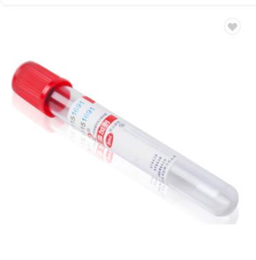 China 3ml 4ml 5ml Plain Blood Collection Tube Vacuum Blood Collection Tubes for sale