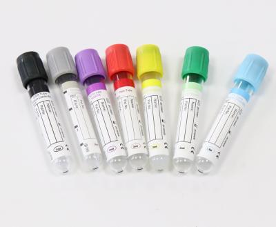 China Diseño estándar médico de los tubos 3ml de la colección de la muestra de sangre del hospital en venta