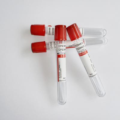 China Tenedor llano disponible del tubo de vacuum blood colletion tube del suero del tubo de la colección de la sangre en venta