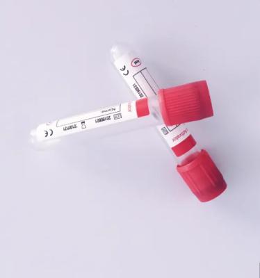 China 4ml Laboratory  Evacuated Blood Collection Tubes Plain Procoagulation Tube for sale