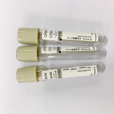 China 1:9 cinzento do EDTA do fluoreto de sódio do tampão do tubo exato do sangue da glicose da relação à venda