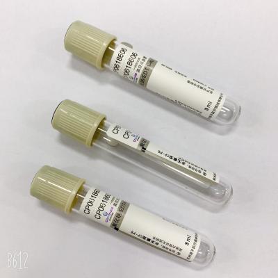 China Ratio exacto del volumen del drenaje del tubo 1-8ml de la sangre de la glucosa de Flouride del sodio en venta