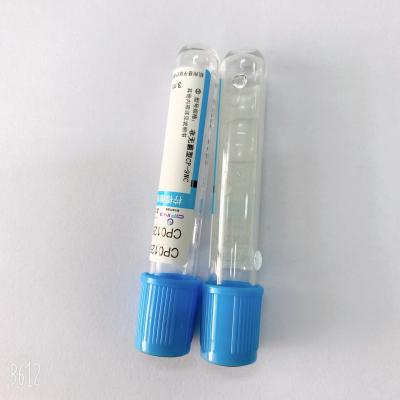 China Medical PT Tubes BD vacuum blood colletion tube Blood Collection Tubes  Blood Coagulation Tests Use for sale