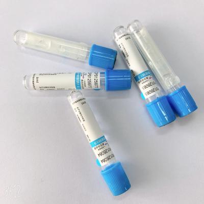 China Hellblaue Farben und Tests Pint-Rohre vacuum blood colletion tube 1ML-6ML für Phlebotomy zu verkaufen