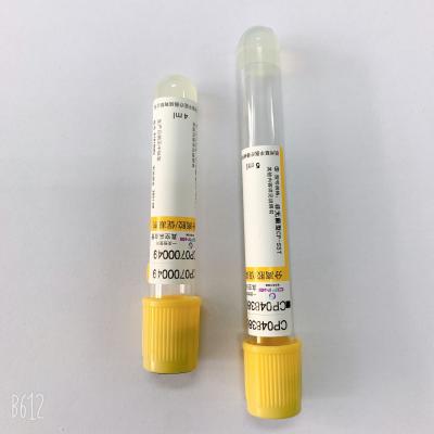 China Logotipo modificado para requisitos particulares 1ML-10ML bioquímico del tubo del gel de la prueba y del activador del coágulo en venta