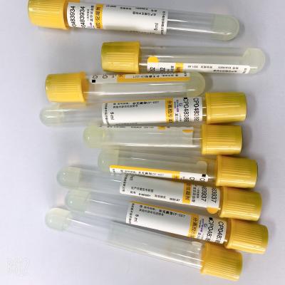 China Medical  Gel And Clot Activator Tube 3ml 4ml 5ml Accurate Vacuum Draw Volume for sale