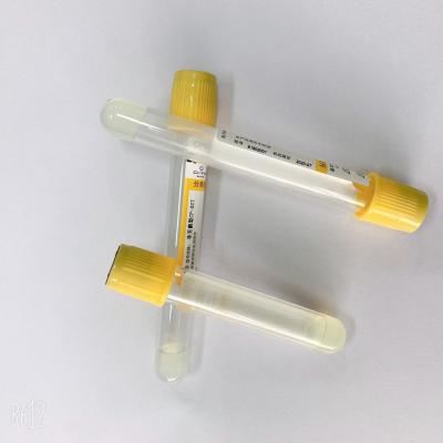 China Disposable Gel And Clot Activator Tube For Emergency Serum Biochemical Test for sale