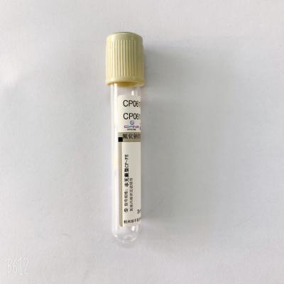 China Casquillo pediátrico del gris de los tubos de la colección de la sangre de BD vacuum blood colletion tube del azúcar de sangre en venta