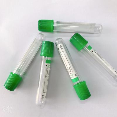 Chine Tubes micro de vacuum blood colletion tube de plaine de sang de tube de collection de sang d'héparine de GEL/lithium à vendre