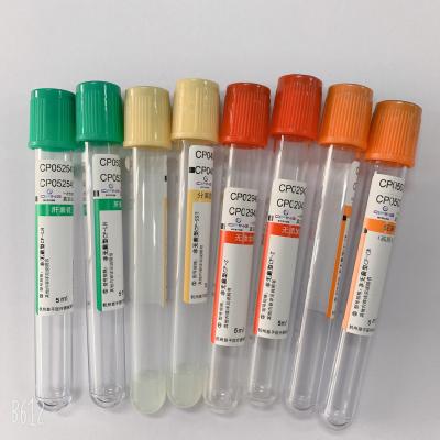 China Serum  Plasma Sample Collection Tubes With BD vacuum blood colletion tube Needle for sale