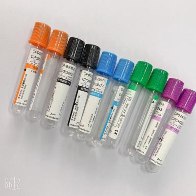 China Chirurgisches Vakuumblut-Sammlungs-Rohr-Zitrat-einzelner Gebrauch 3ml 4ml 5ml zu verkaufen