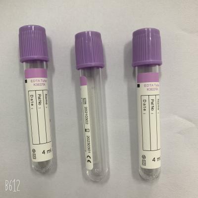 China Tubos disponibles médicos del EDTA del paso 1ML K3 del CE en venta