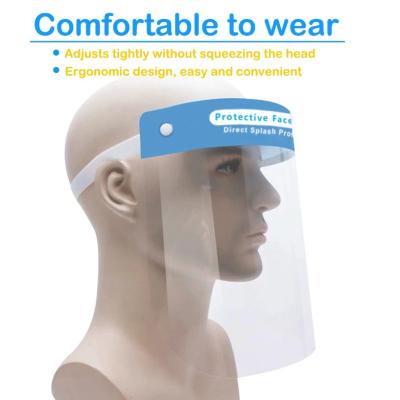 China Reusable Protective Visor Medical Full Face Shield Anti Fog Safety Cover Eyes for sale