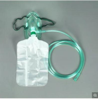 China No máscara de oxígeno médica de Rebreathing para el hospital XL no reutilizable L M S en venta