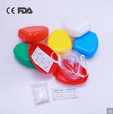 China De medische van het Maskerce van pvc Beschikbare CPR Goedgekeurde Mond FDA aan Mond Te koop