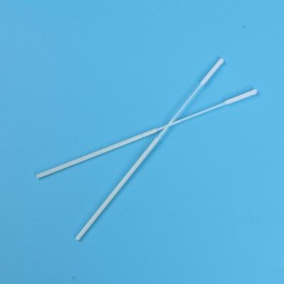 China Rapid PCR Test Nasal Swab Nasopharyngeal Nylon Flocked Sample Collect for sale