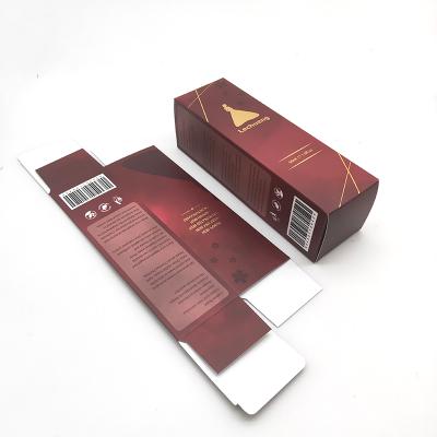 China Recycled Materials Skin Care Products Custom Printing Cosmetic Box , Custom Lipstick Boxes Beauty Packaging Paper Pape Packaging for sale