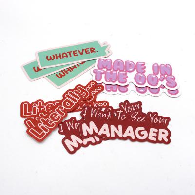 China Wholesale Waterproof+Eco-friendly Adhesive Custom Vinyl Brand Label Sticker Printed for sale