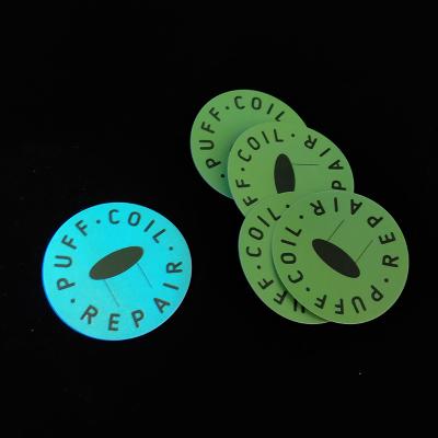 China Custom Waterproof+Eco-friendly Waterproof Printing Vinyl Night Glow in Dark Decorative Sticker for sale