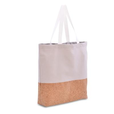 China Eco-Friendly Customized Recycle Reusable Eco Friendly Natural Simple Grocery Cotton Beach Travel Bag Canvas Tote Bag for sale