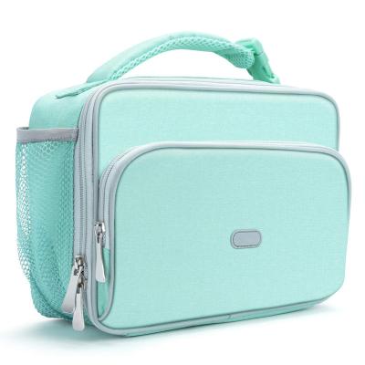 China Office Women Waterproof Thermal Kids Lunch Sturdy Insulated Cooler Bag For School Travel Picnic Work With Padded Lining for sale