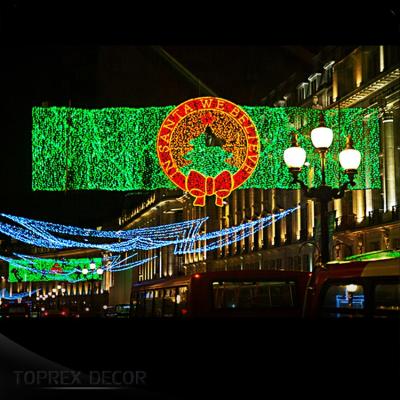 China 2D Across the Street Led Light Import Christmas Ornaments India for sale