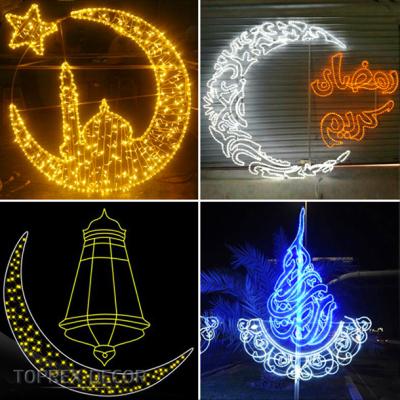 China Eid Decor LED Lighted Outdoor Arabic Eid Ramadan Lantern Decorations for sale