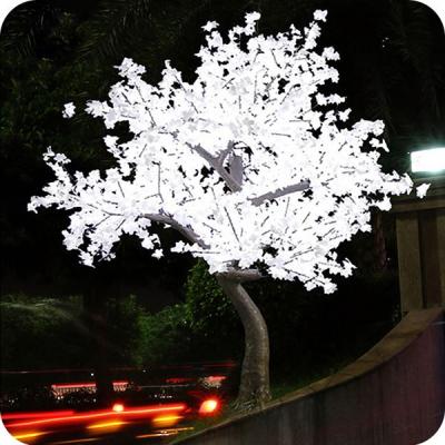 China Motify Artificial Tree Iron Sight Garden Decor Long Life Span Rust Proof Maple Led Outdoor Tree Lights for sale