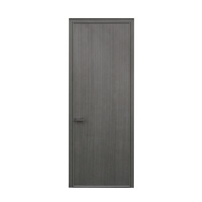 China New Factory Style Water Proof Aluminum Solid Frame Door Core Wood Entry Doors for sale