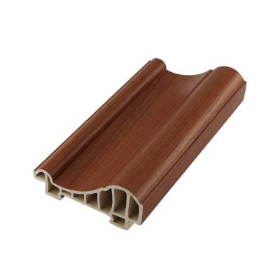 China Yingpai modern interior decorative wall panel fluted wpc wood clading wood plastic composite decking for sale