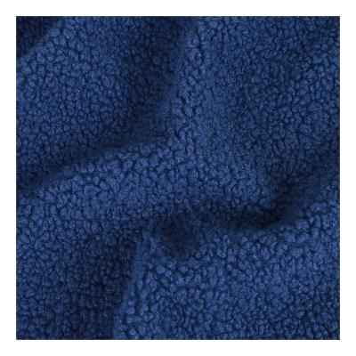 China Tear-Resistant Sofa Upholstery Color Customized Teddy Velvet Fabric For Garment for sale