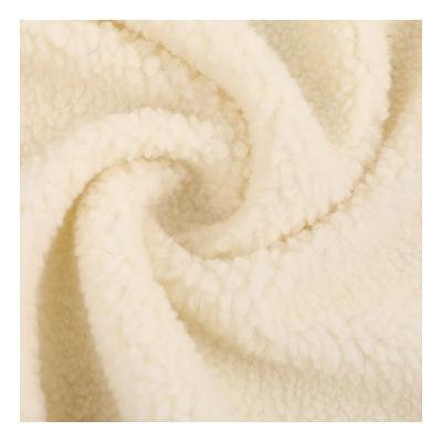 China Tear-Resistant Heavy Granular Velvet Single Side Comfortable Sherpa Fabric for sale