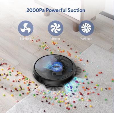 China Smart Quick Automatic Hotel Robot Vacuum Cleaner Floor Cleaner 2 Wet Dry In 1 Sweeping Mop for sale