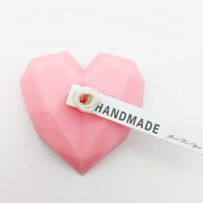 China Wholesale Scented Craft Handmade Candles Small Size Scented Heart Shaped Candles for sale