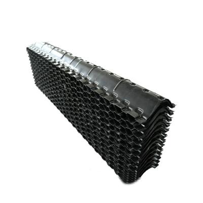 China Cooling Tower EVAPCO Type Black PVC Drift Eliminator For Industrial Refrigeration for sale