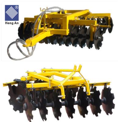 China Farm Tractor Machine Agricultural Tractor 15hp To 60hp Mounted Full-suspension Light Duty Disc Harrow for sale