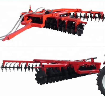 China Farm Tractor Hydraulic Pressure Folding Wing Multifunctional Trailed Medium Size Support Type 3 Point Disc Harrow From China Factory for sale